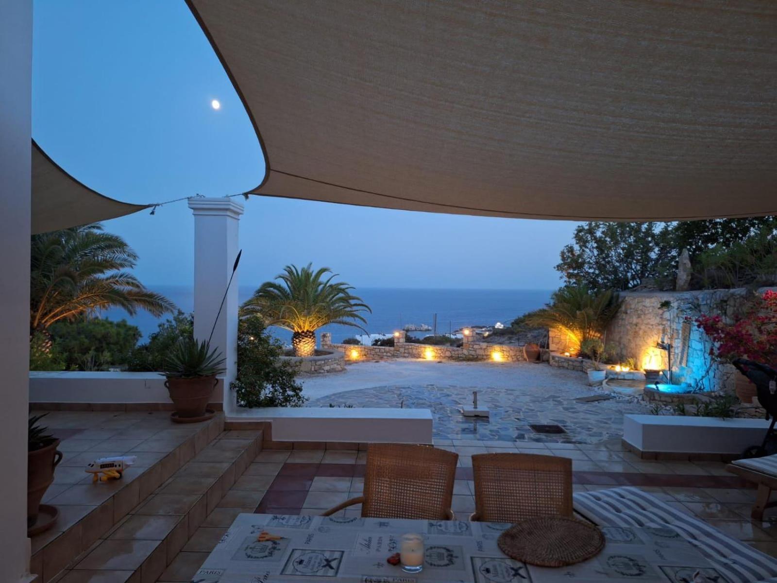 Tranquil Villa With Sea View In Ammopi Karpathos 아무피 외부 사진